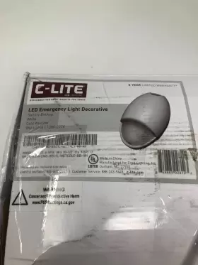 849665028123 C-LITE Led Emergency Light Fixture Backup #2