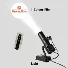 0308002923401 CALCA Led Gobo Projector Light Remote #2