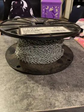 1ATW3 CAMPBELL Steel Jack Chain Reel Krome