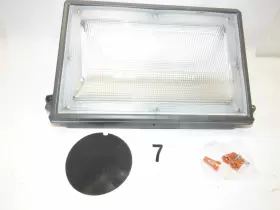 448901 CEDAR HILL Integrated Led Dusk Dawn Wall Pack Light
