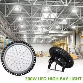 FGS300W110V CERBIUT Ufo Led High Bay Light Gym Shed Lighting #2