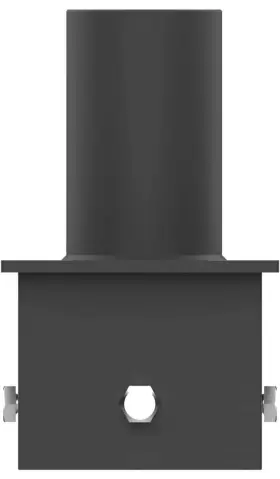 LS-FD1 CFY LIGHTING Tenon Adapter Square Pole Vertical Slip #3