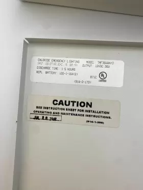 TMF36WWNY2 CHLORIDE PHILIPS Emergency Light Volt #3