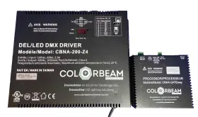 CBNA-D-200-Z4 COLORBEAM Del Led Dmx Driver Gateway