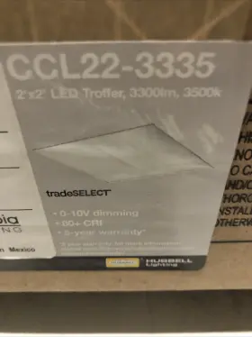 CCL22-3335 COLUMBIA LIGHTING Led Center Lens Recessed Recess
