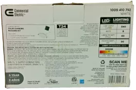 058219920848 COMMERCIAL ELECTRIC Led Cct Canless #2