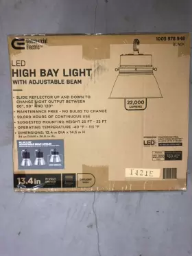 849489074054 COMMERCIAL ELECTRIC Led High Bay Light Beam #3