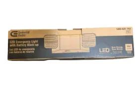 EMLEDRECT120277 COMMERCIAL ELECTRIC Rectangle Led Emergency