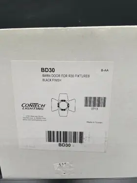 BD30 CONTECH LIGHTING Barn Door Fixtures Finish Box #2