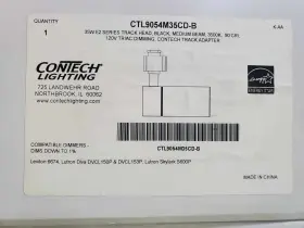 CTL9054M35CD-B CONTECH LIGHTING Track Head Beam #3