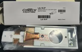 LA-10-P CONTECH LIGHTING Single Circuit End Finish #2