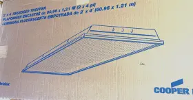 17364852 COOPER LIGHTING Blub Fluorescent Flat Panel Troffer