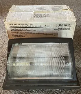 PM17 COOPER LIGHTING Lumark Wall Mount Security Light Watts