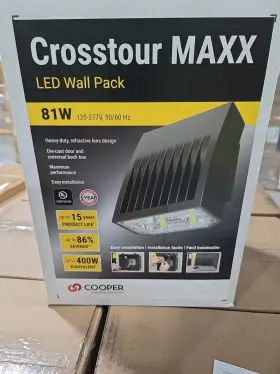 XTOR8B COOPER LIGHTING Crosstour Maxx Led Wall Pack