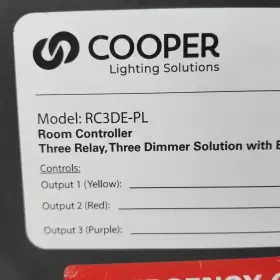 RC3DE COOPER Controller Relay Dimmer Solution Emergency #2