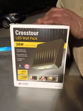 XTOR4B COOPER Crosstour Led Wall Pack Annual Up
