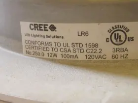 813959010019 CREE Retrofit Led Downlight Cri Pots #2