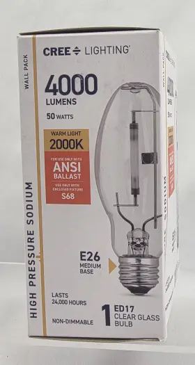 CLLU50MED CREE Hps Bulb Enclosed