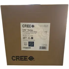 CR6-625L-27K-12-E26 CREE Led Recessed Recess Downlight Edison