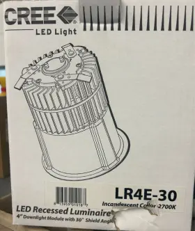 LR4E-30 CREE Retrofit Led Downlight Cri