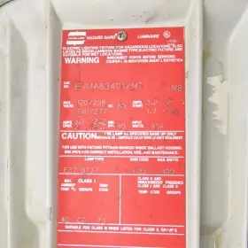 EVMA83401-MT CROUSE HINDS Hazard Gard Hid Luminaire #2