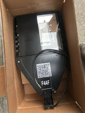 EALS035F4AF750NDD1BLCKFS1-WQR Evolve Led Area Light Ansi Pin