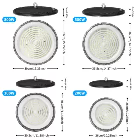 091696703306 CUTEVER Pack Ufo Led High Bay Light #2