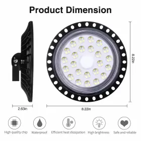GZO0011100 CUTEVER Pack Ufo Led High Bay Light Lighting #3