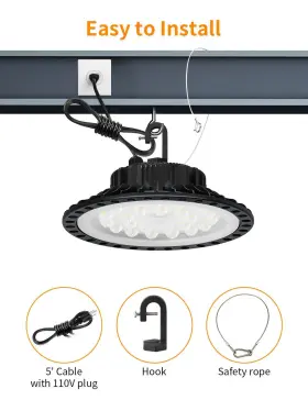ZB9901301 CUTEVER Ufo Led High Bay Light Lighting Lamp #3
