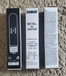 5005C DAMAR Pack Vapor Lamps Base