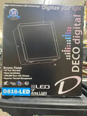838482001242 DECO LIGHTING Digital Led Area Light