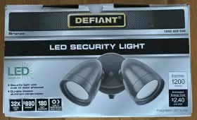 849489009414 DEFIANT HOME DEPOT Led Security Light Dusk Dawn
