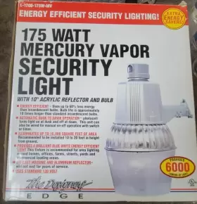 L-1700-175W-MV DESIGNERS EDGE Dusk Dawn Yard Barn Light Vapor