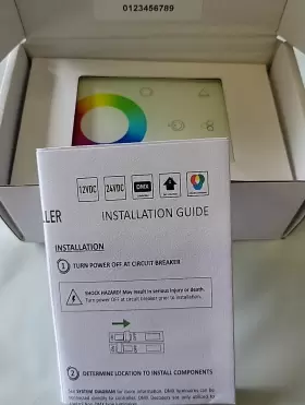 DI-DMX-WIFI-WMUS-3Z-WH DIODE LED Dmx Wall Mount Controller #2