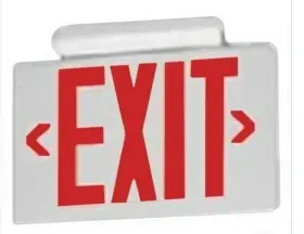 DLED52 DMF LIGHT Led Exit Sign Battery Backup Letters