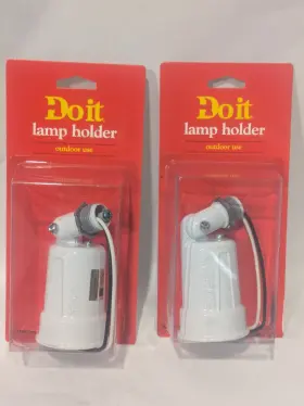 524484 DO IT BEST Weatherproof Lampholder