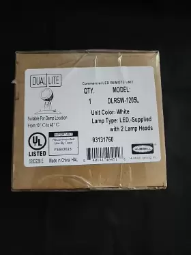 DLRSW-1205L DUAL-LITE Hubbell Head Led Remote Unit