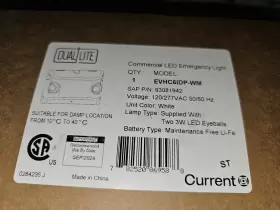 EVHC6IDP-0-WM DUAL-LITE Battery Pack Plate