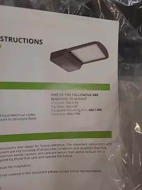 AAL1-PS300-40T3-U EIKO Area Light Led Dimming