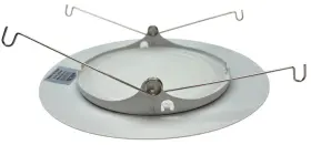B-601 ELITE PRODUCTS Shower Glass Frosted Lens Steel Clips