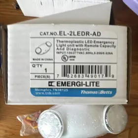 EL-2LEDR-AD EMERGI-LITE Thermoplastic Led Emergency Light