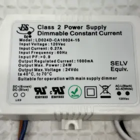 LD024D-CA10024-15 ES Ever Shining Dimmable Power Supply #3