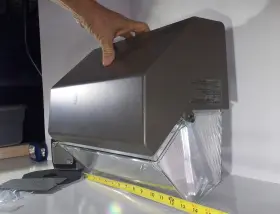 PCM103MAL-6 EXCELINE Box Halide Canopy Luminaire Light Volt