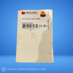 LP22LED-012-024A FEDERAL SIGNAL Amber Led Beacon Fnfp