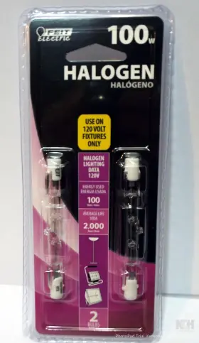 BPQ100T3 FEIT Halogen Bulb Pack Volt Fixture