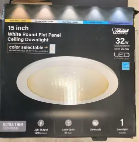 74212-6WY FEIT ELECTRIC CO Led Flat Panel Light Fixtures Box