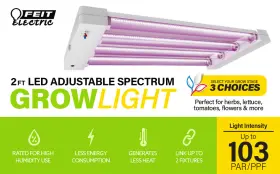 GLP24ADJS-60W-LED FEIT ELECTRIC Plant Grow Light Spectrum