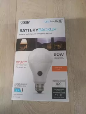 BATG2LEDI FEIT ELECTRIC Led Battery Backup Bulb #2