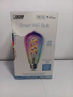 ST2160RGBWIFIAG FEIT ELECTRIC Smart Wifi Filament Led Bulb