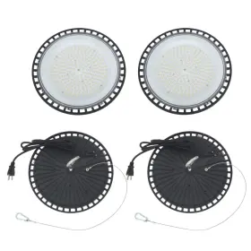 IN5027022AL FINDMALL Ufo Led High Bay Light Hook Safety Rope